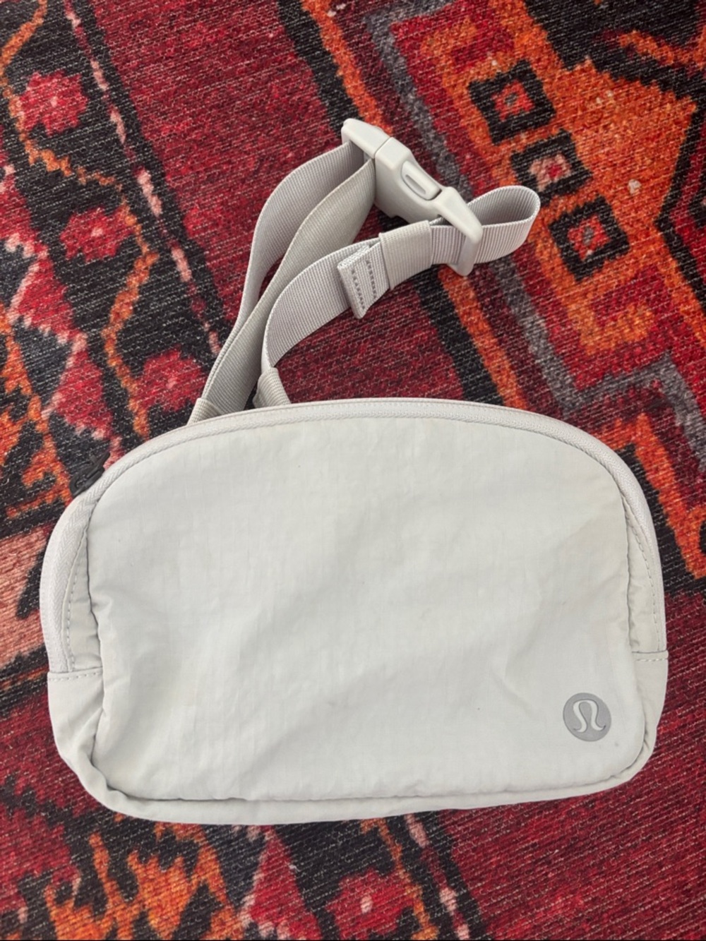 Lululemon Light Gray Belt Bag